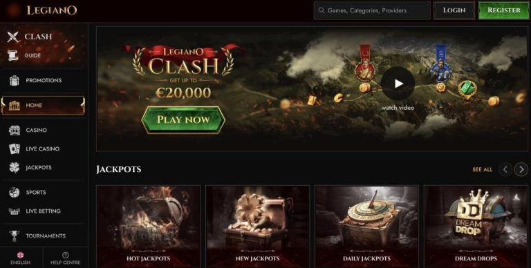 Legiano Casino - Učte se a hrajte